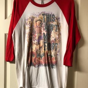 Ain’t my first rodeo Baseball tee